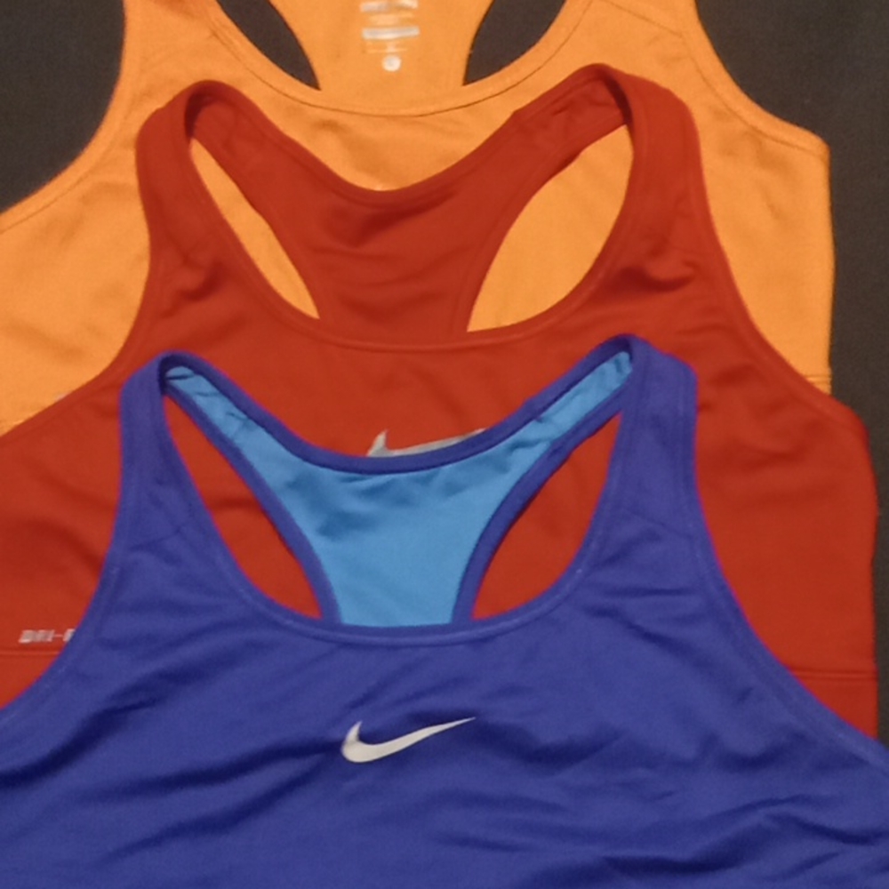 3 pack of dri fit nike sport bras